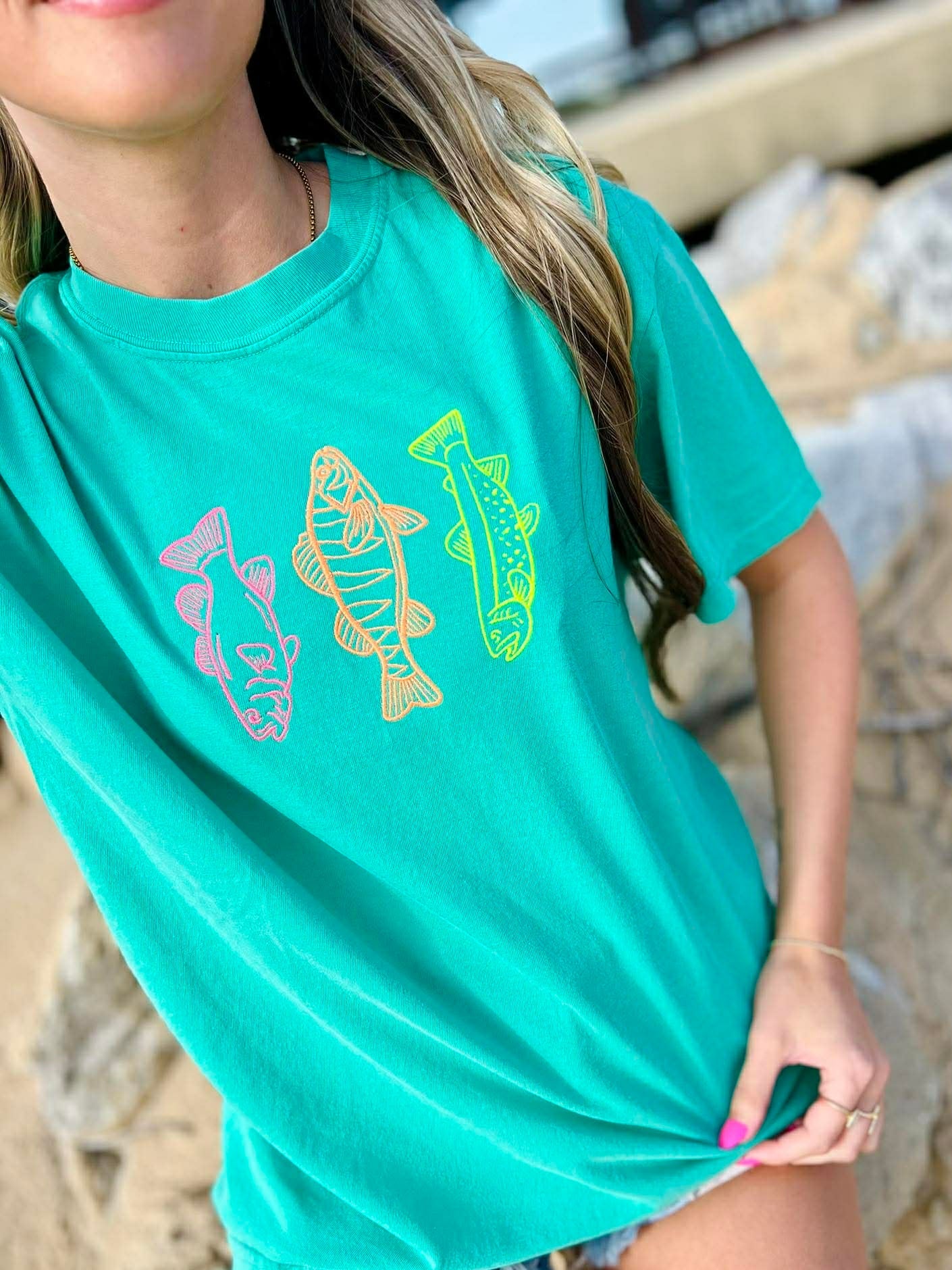 Neon Fish Trio SPRING41 Multi Thread