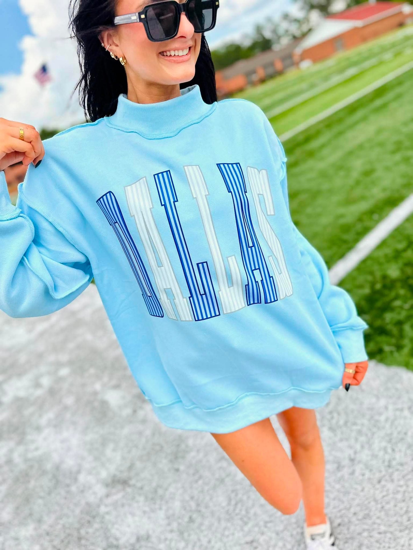 Team Spirit Stripes Custom GAME100 DTF Top