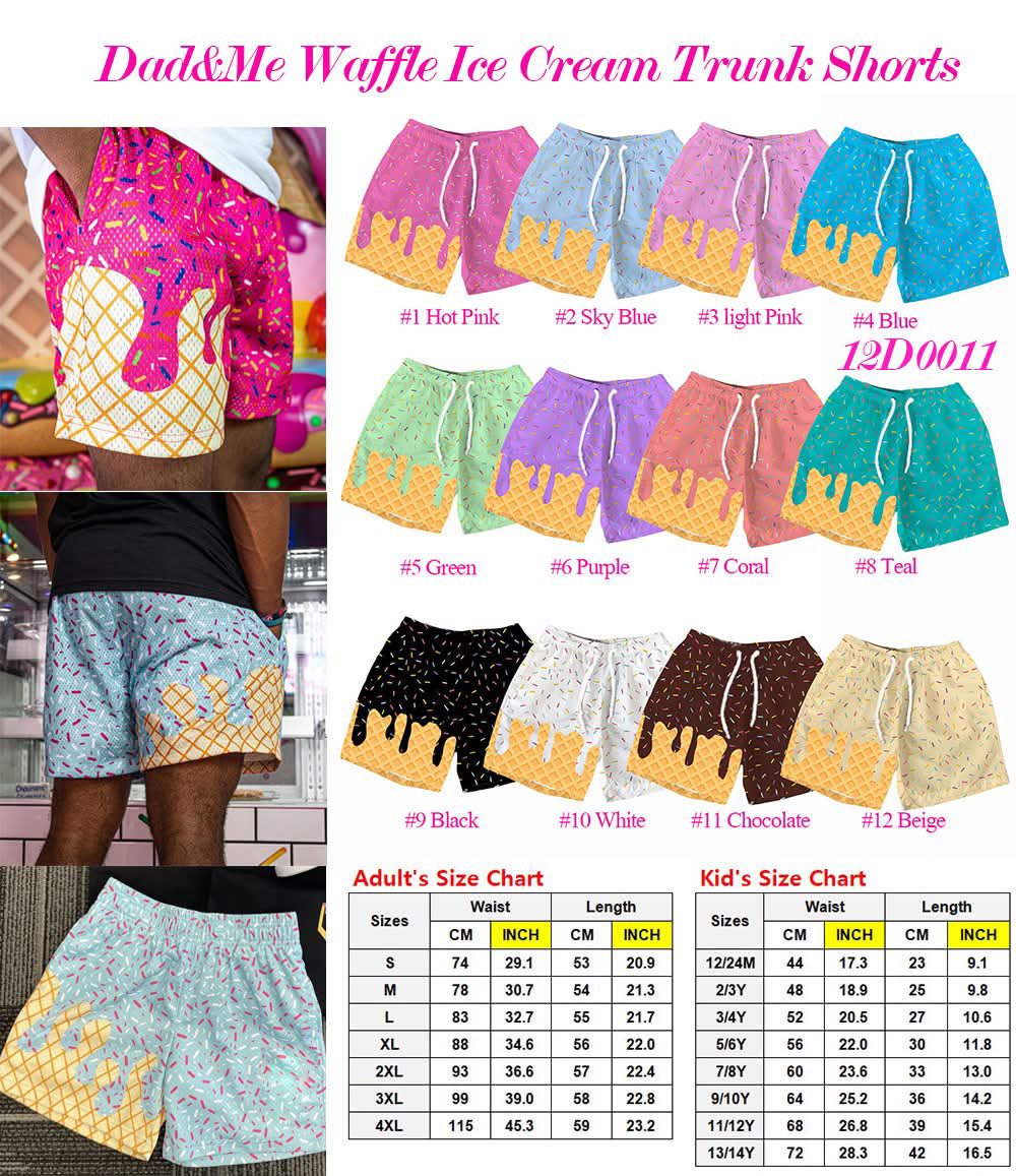 Magnolia On The Go Dad & Me Shorts - Adult