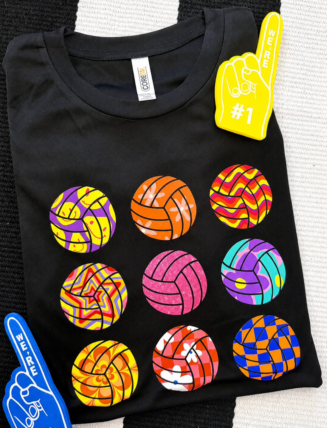 Funky Volleyballs Dri Fit Tee