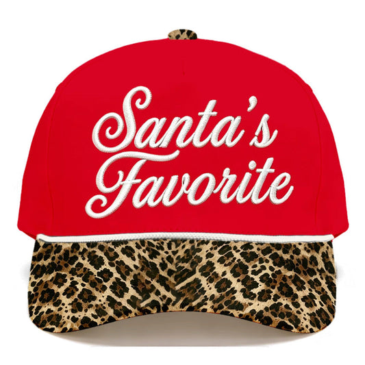Santa’s Favorite Leopard Hat