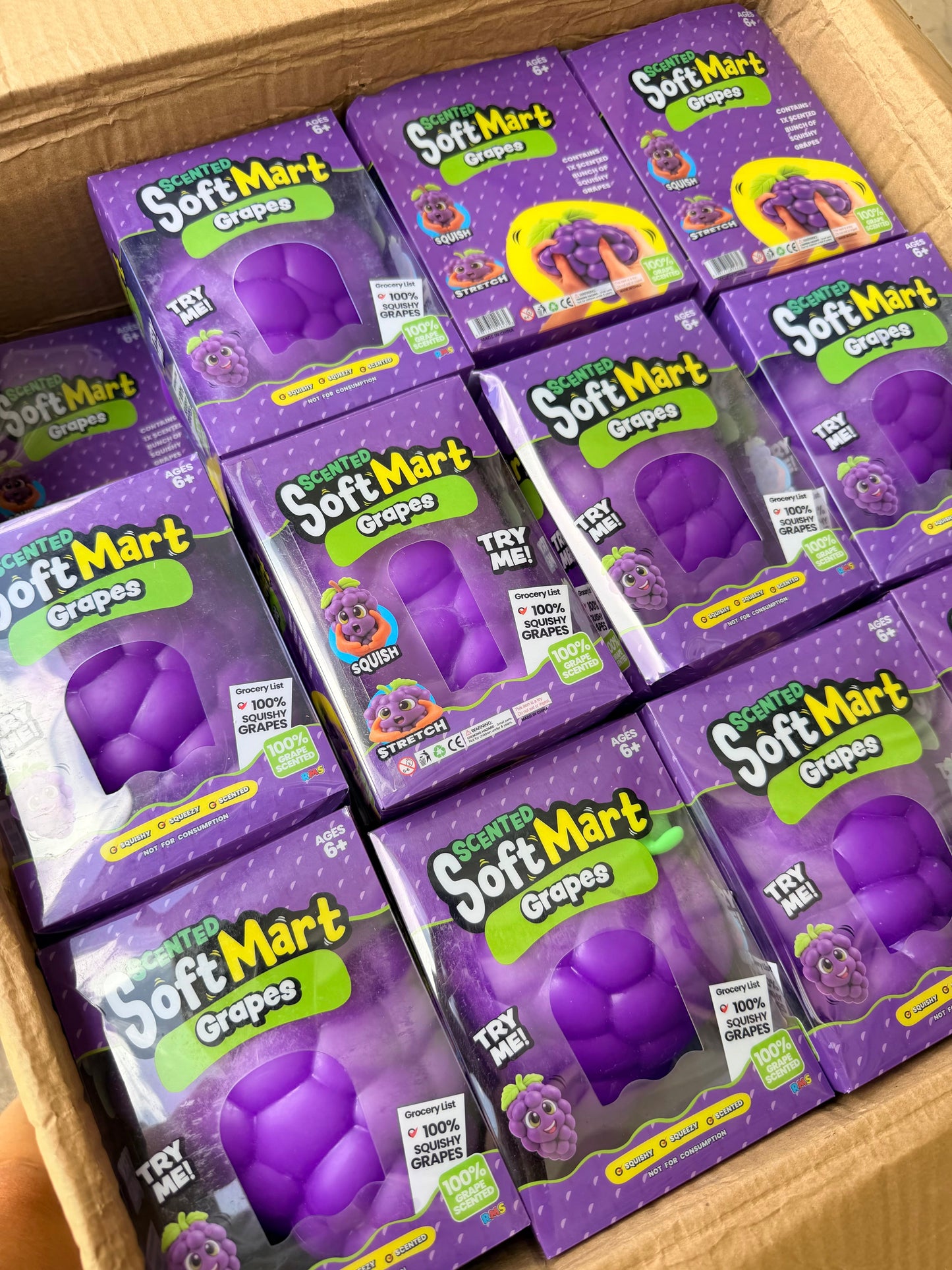 Giant Grape Squishy *MID AUGUST SHIPMENT*