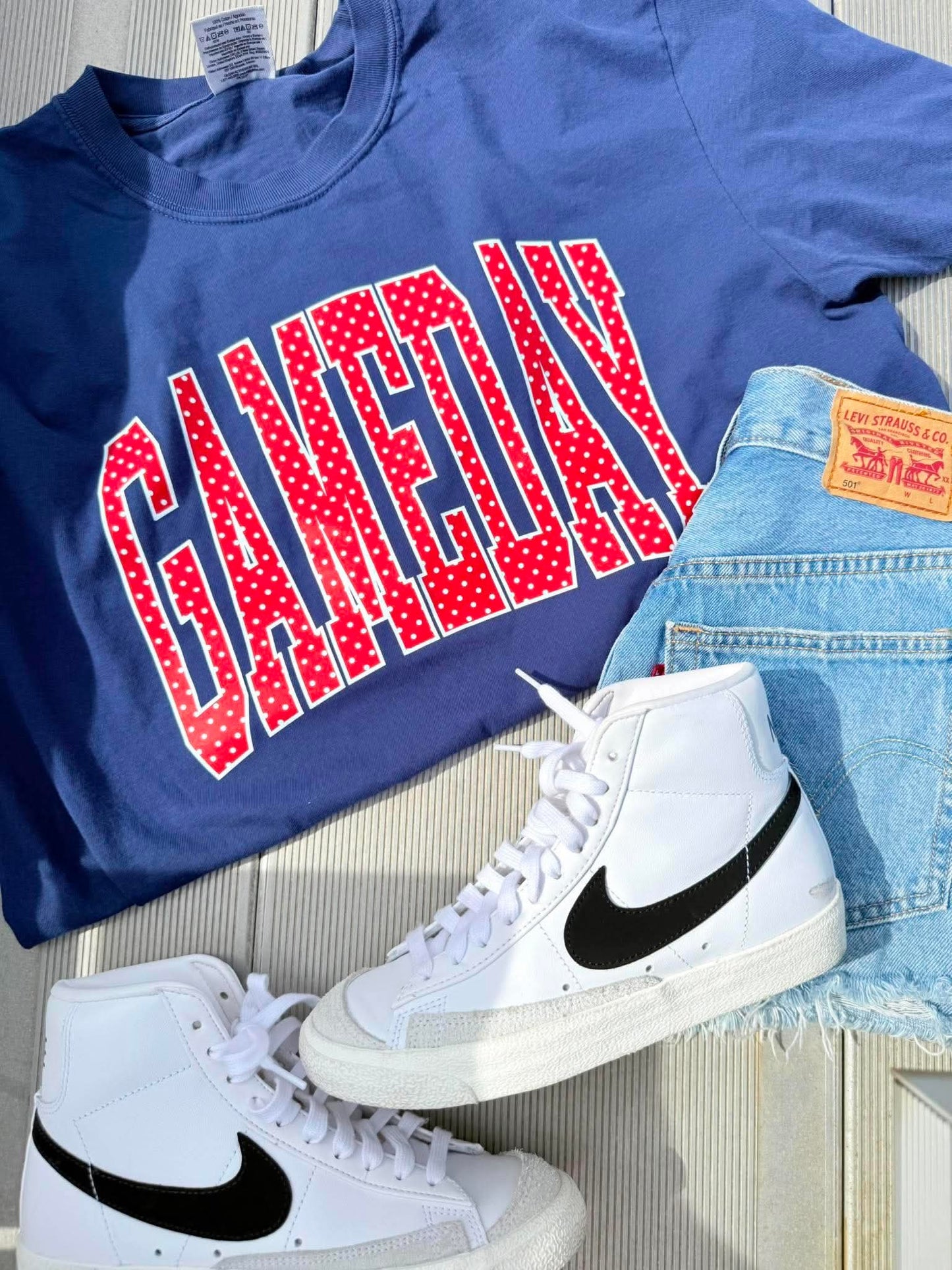 Game Day Polka Dots Custom GAME138 Apparel