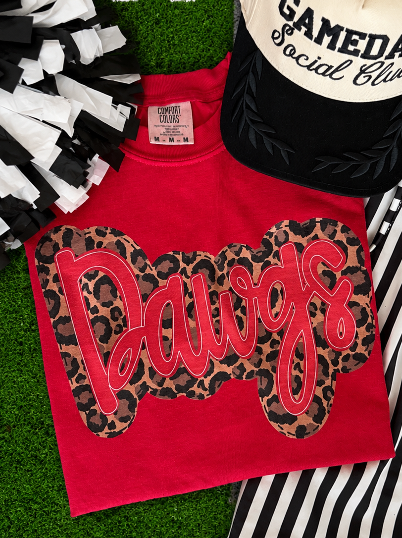Leopard Dawgs Tee