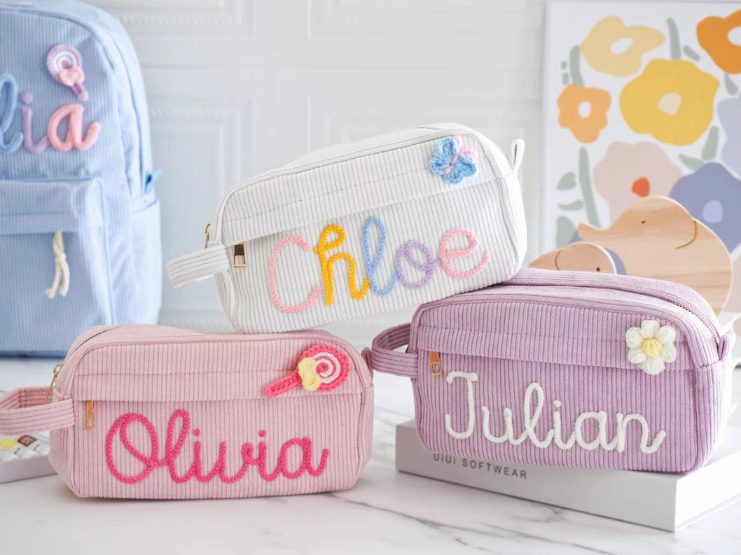 Custom Yarn Zipper Bag *PRE ORDER*