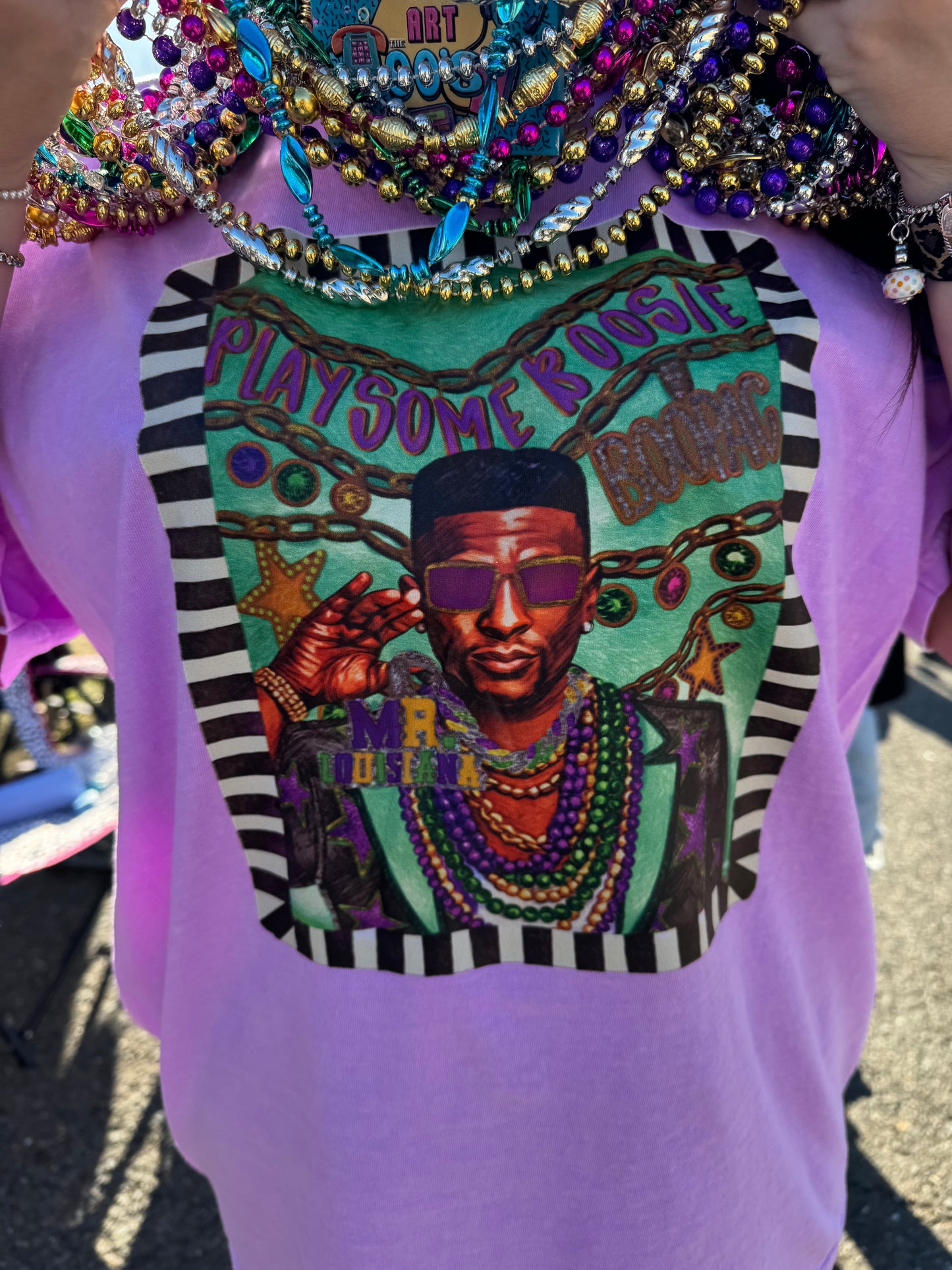 Play some boosie watercolor tee or crew