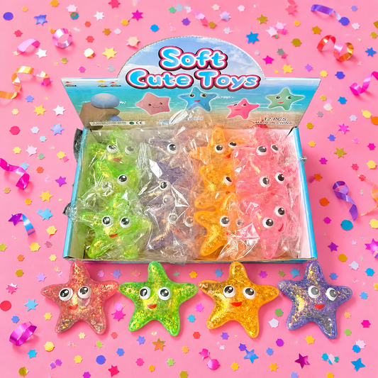 *SALE* Glitter Starfish Squishy - READY TO SHIP
