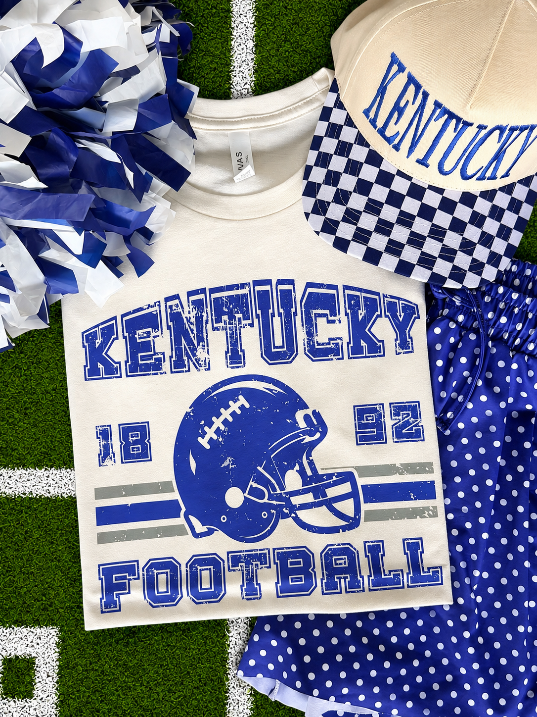 Kentucky Football Helmet Tee