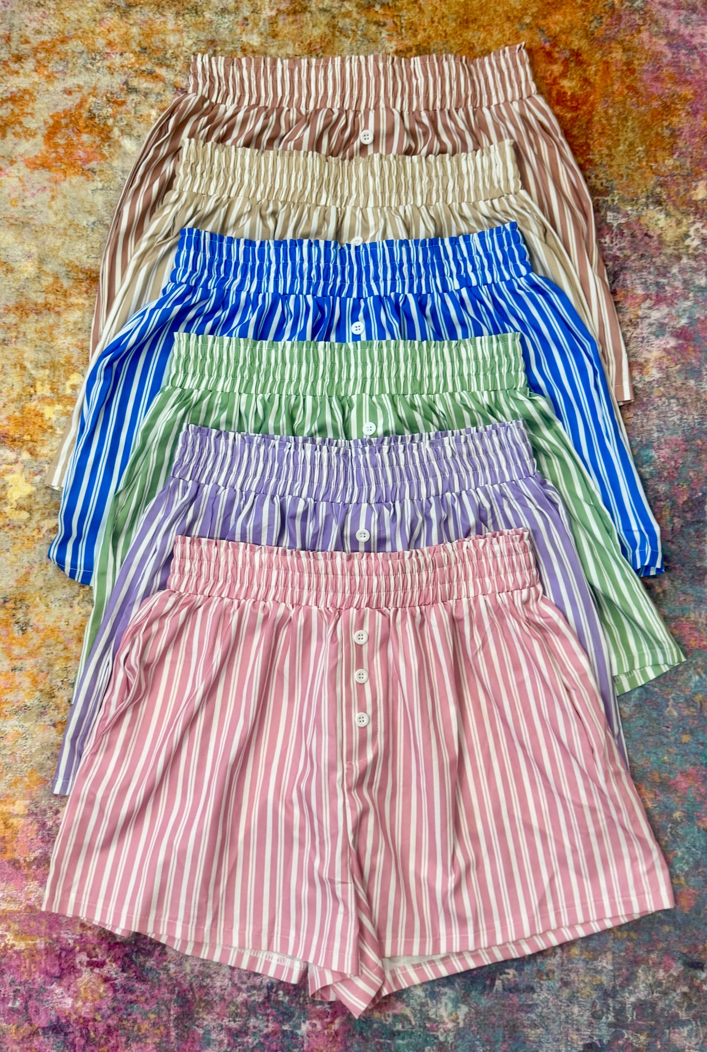 Striped Shorts *Pre Order* ROUND 6