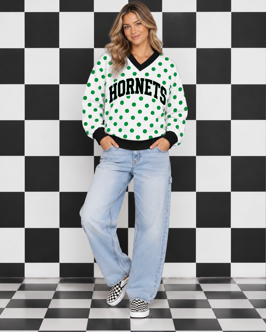 Magnolia V-Neck Pullovers Jacket