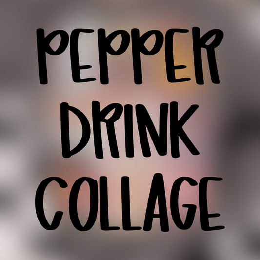 Pepper Drink Collage - Multiple Styles SBP