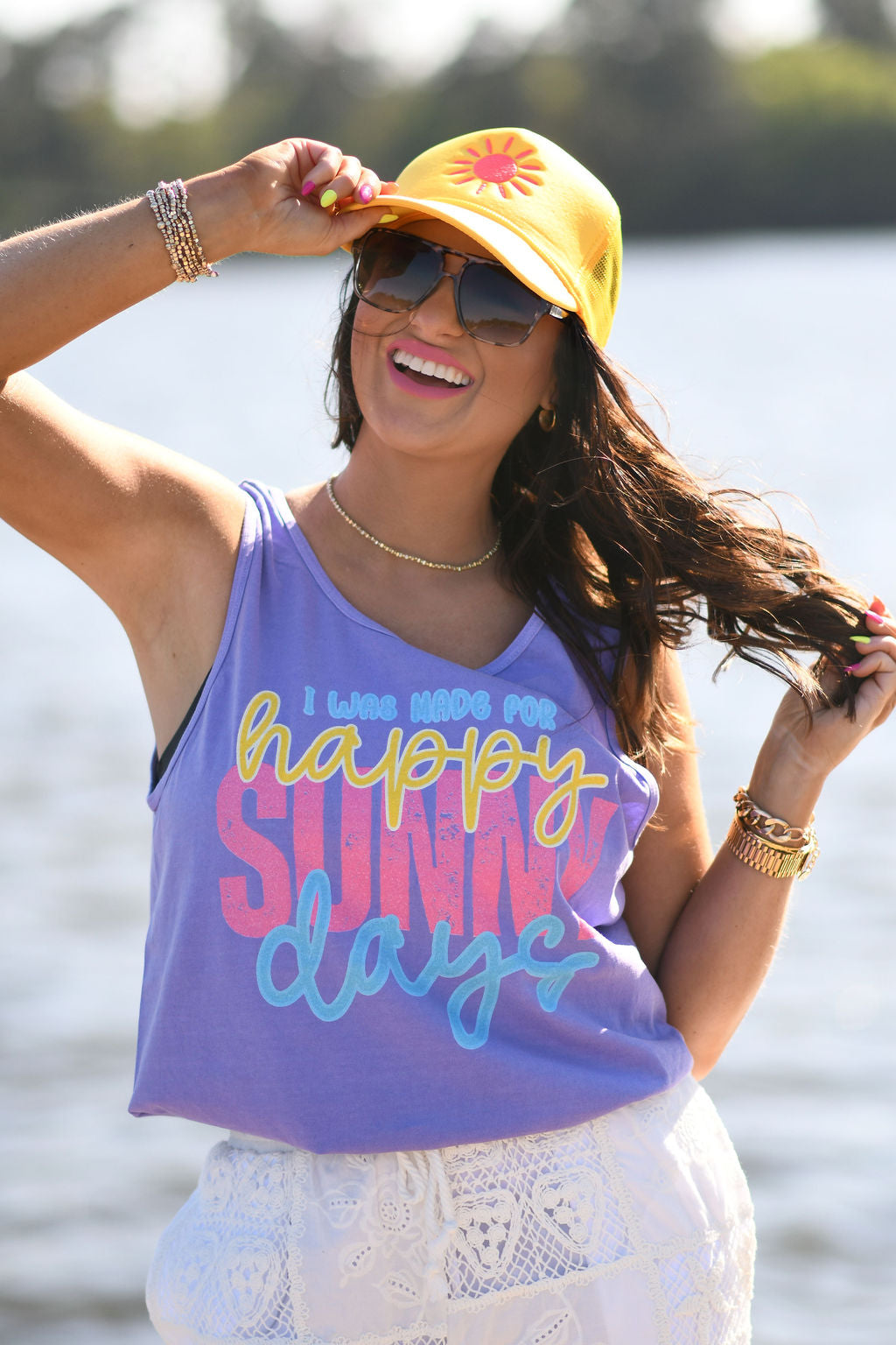 I Was Made For Happy Sunny Days Tank/Tee