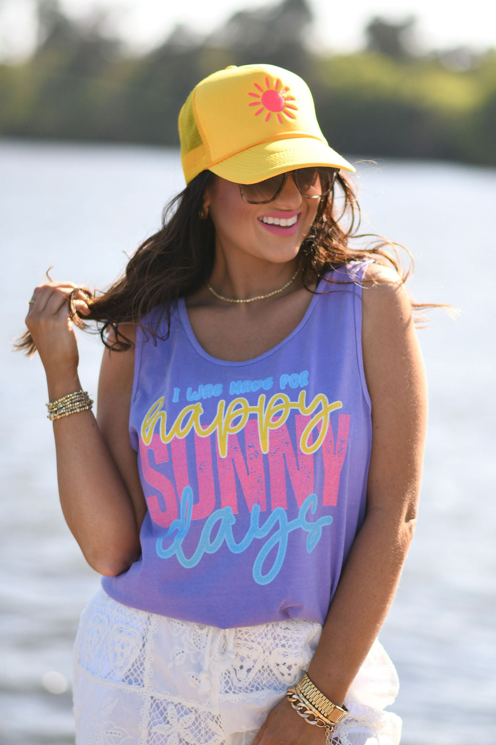 I Was Made For Happy Sunny Days Tank/Tee