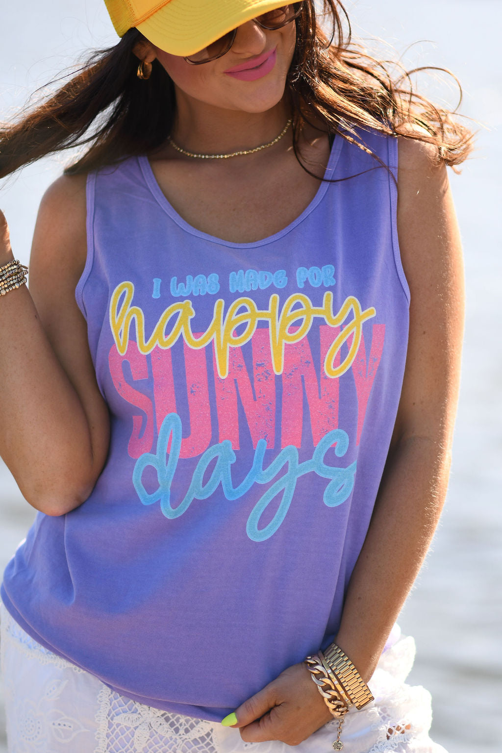 I Was Made For Happy Sunny Days Tank/Tee