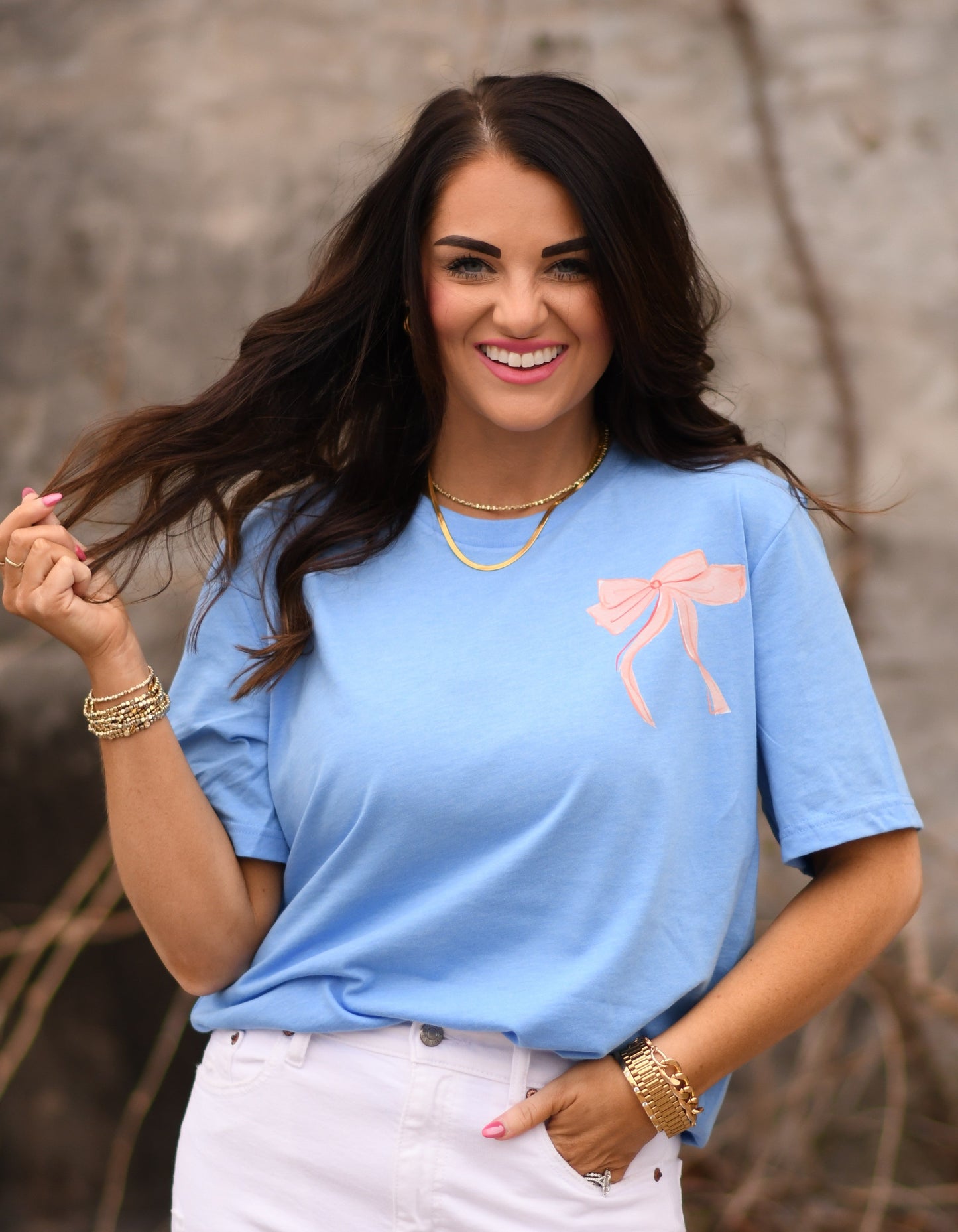 Stay Sweet Peaches Tee