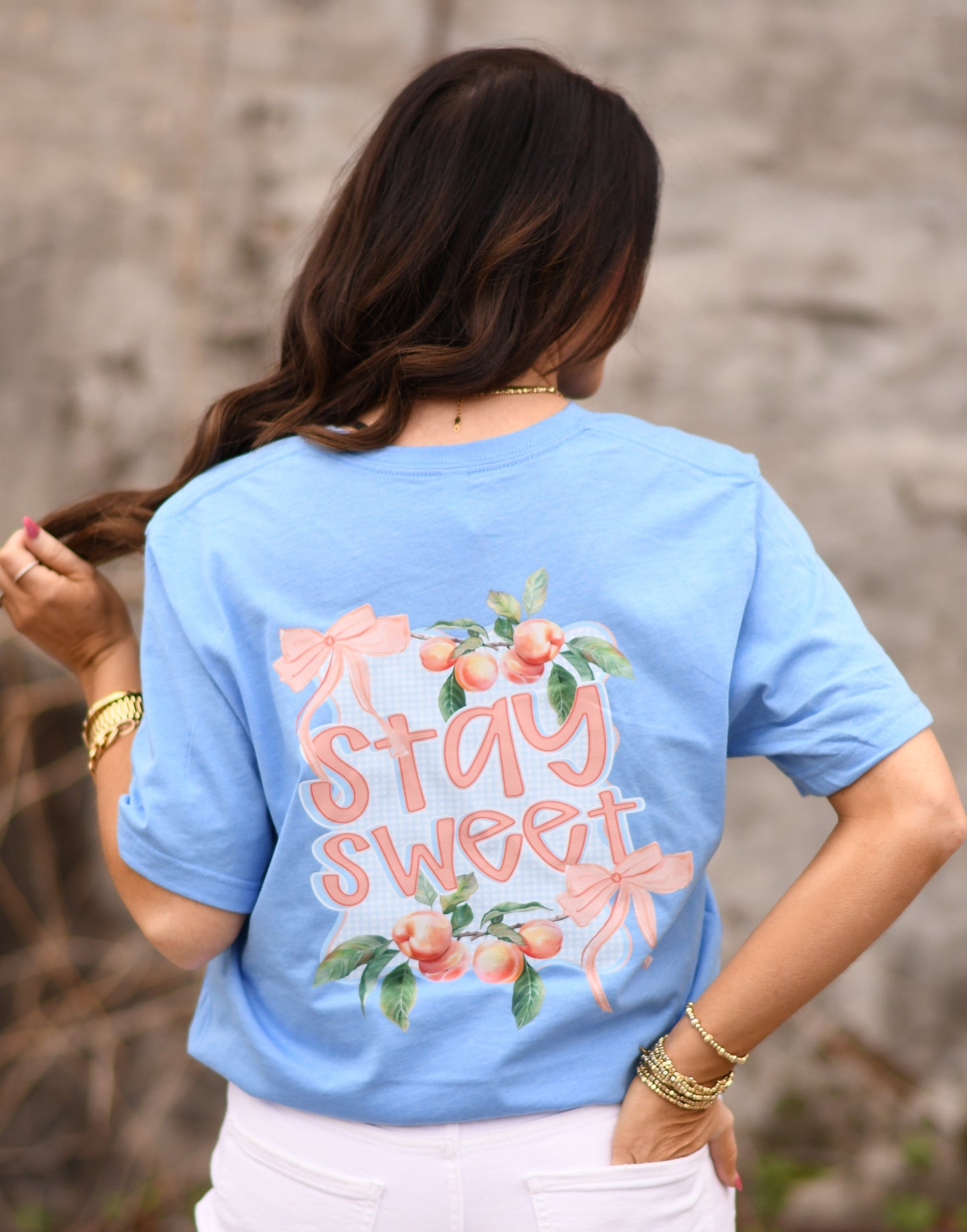 Stay Sweet Peaches Tee