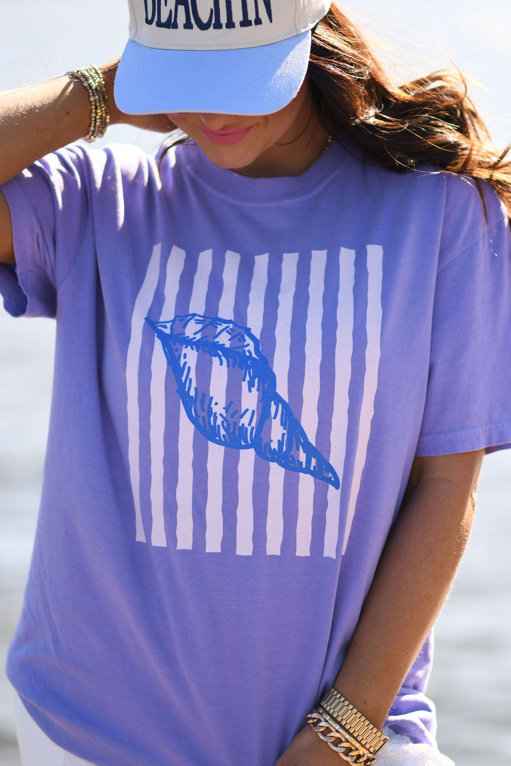 Seashell Stripes Tee