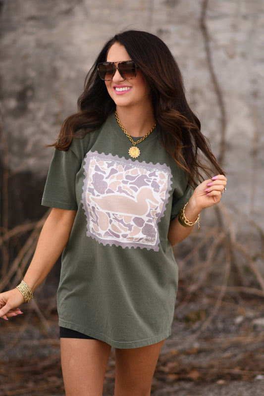 Duck Camo Stamp Tee