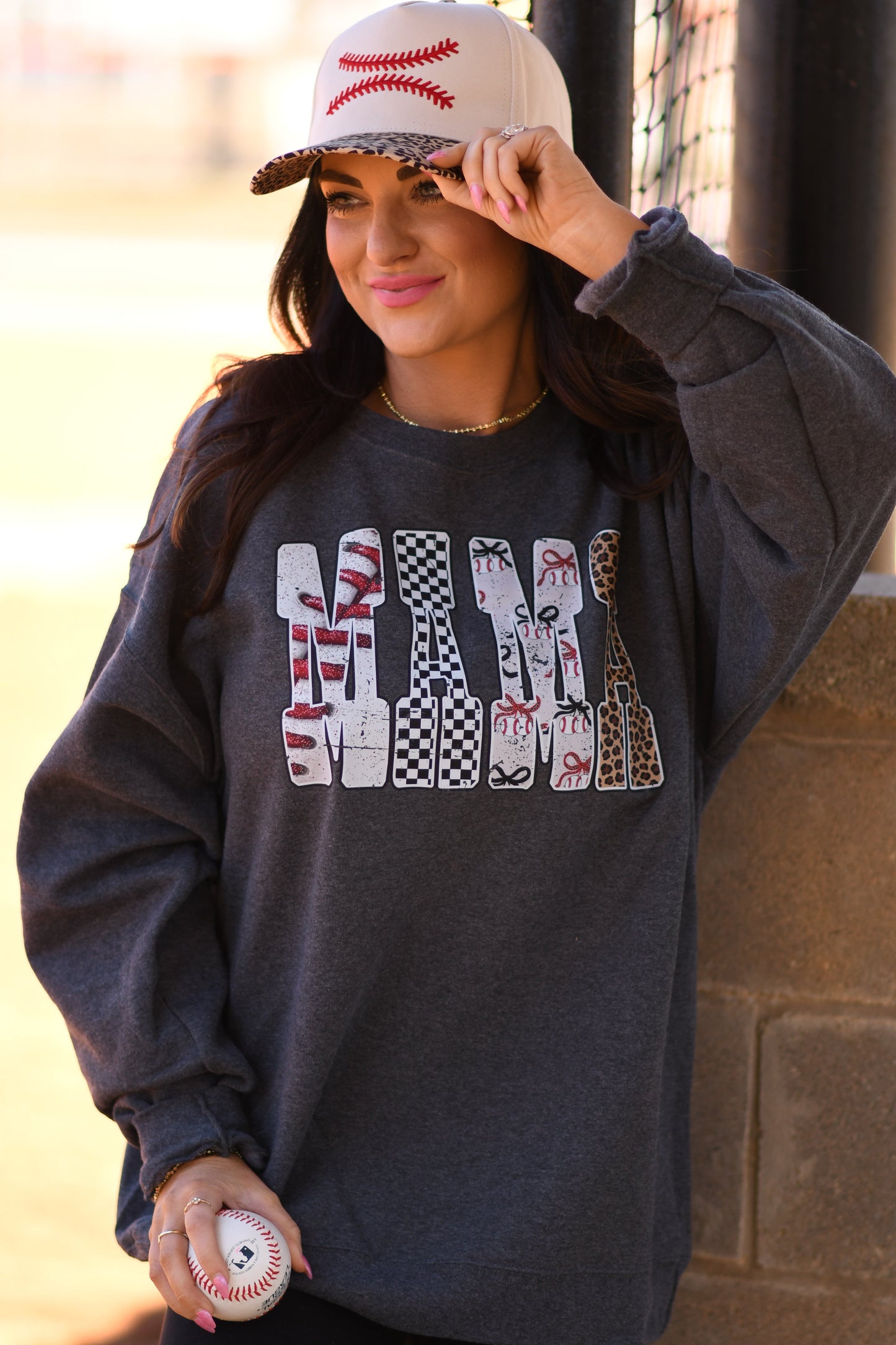 Mama Baseball Tee/Sweatshirt