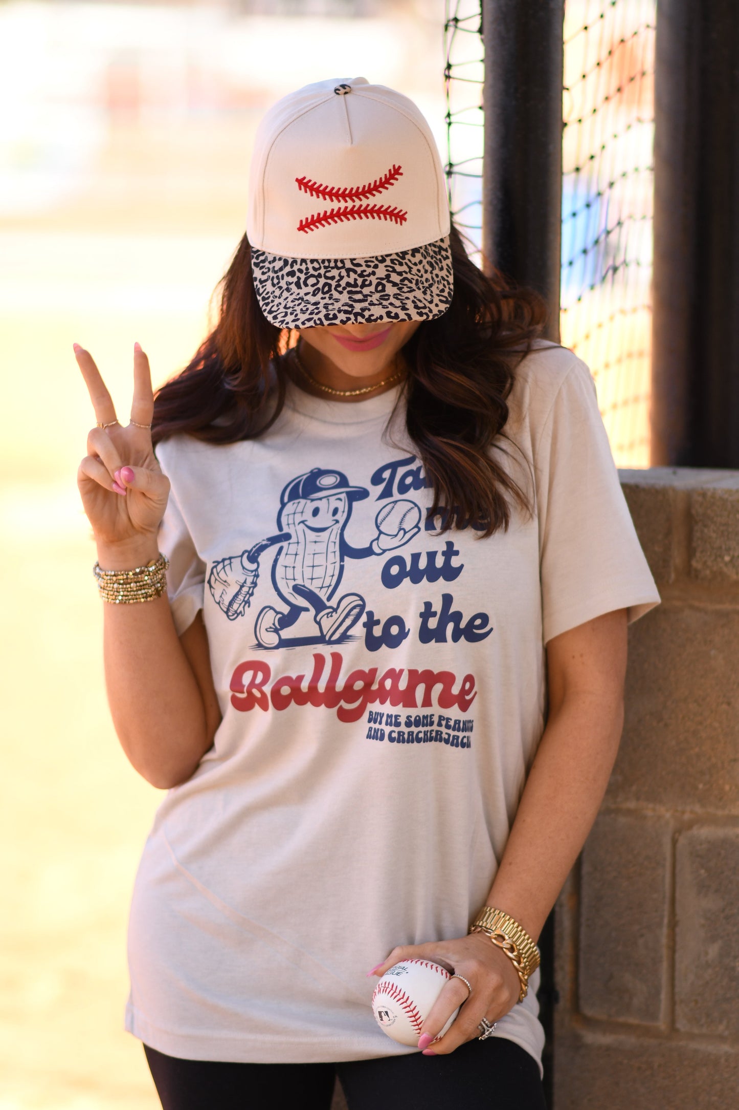 Take Me Out To The Ballgame Peanut Tee/Sweatshirt
