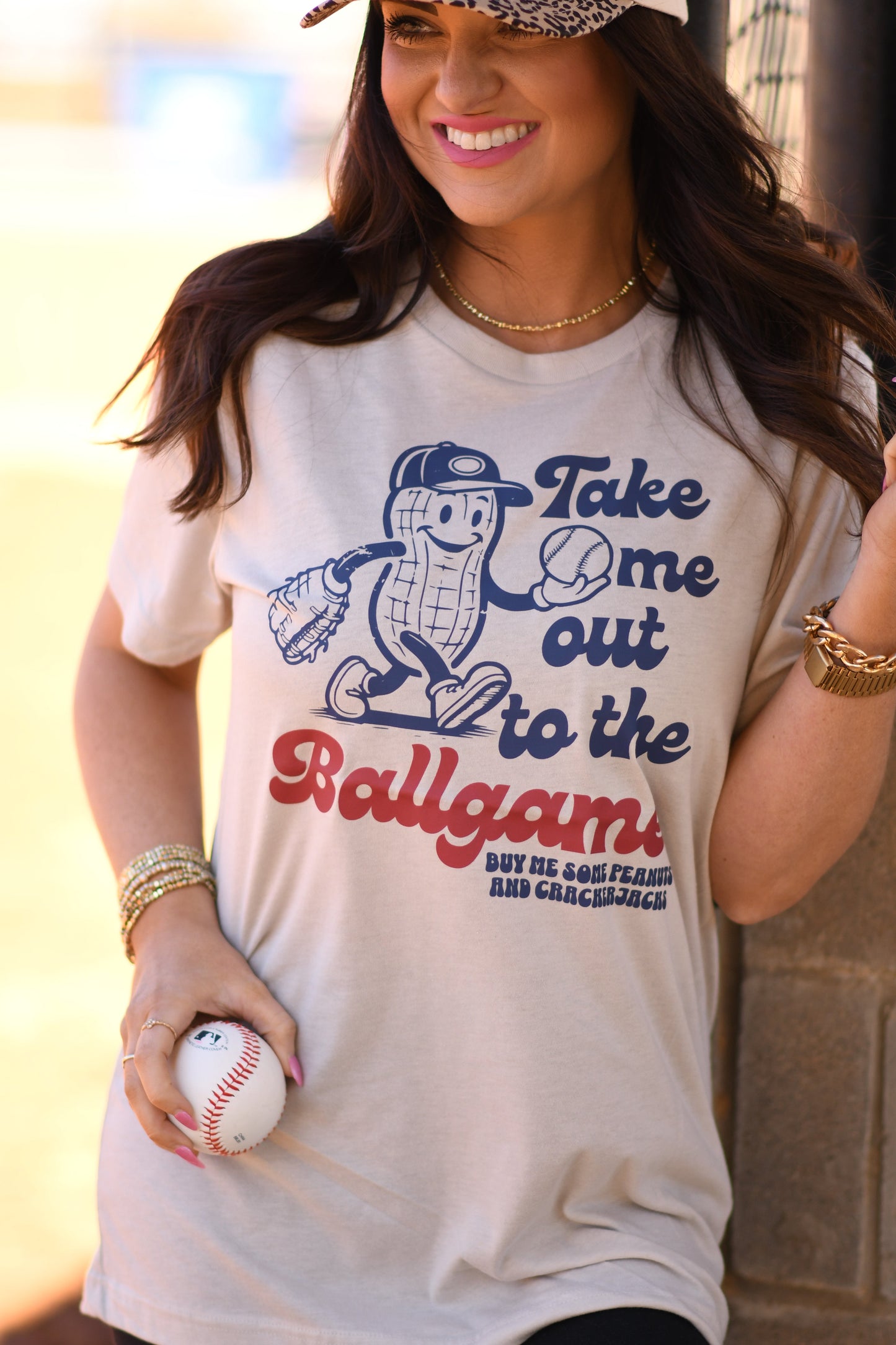 Take Me Out To The Ballgame Peanut Tee/Sweatshirt