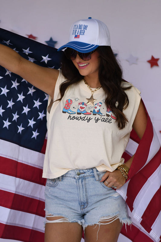 Howdy Y'all Muscle Tank/Tee