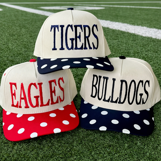 Custom Big Polka Dot Hat