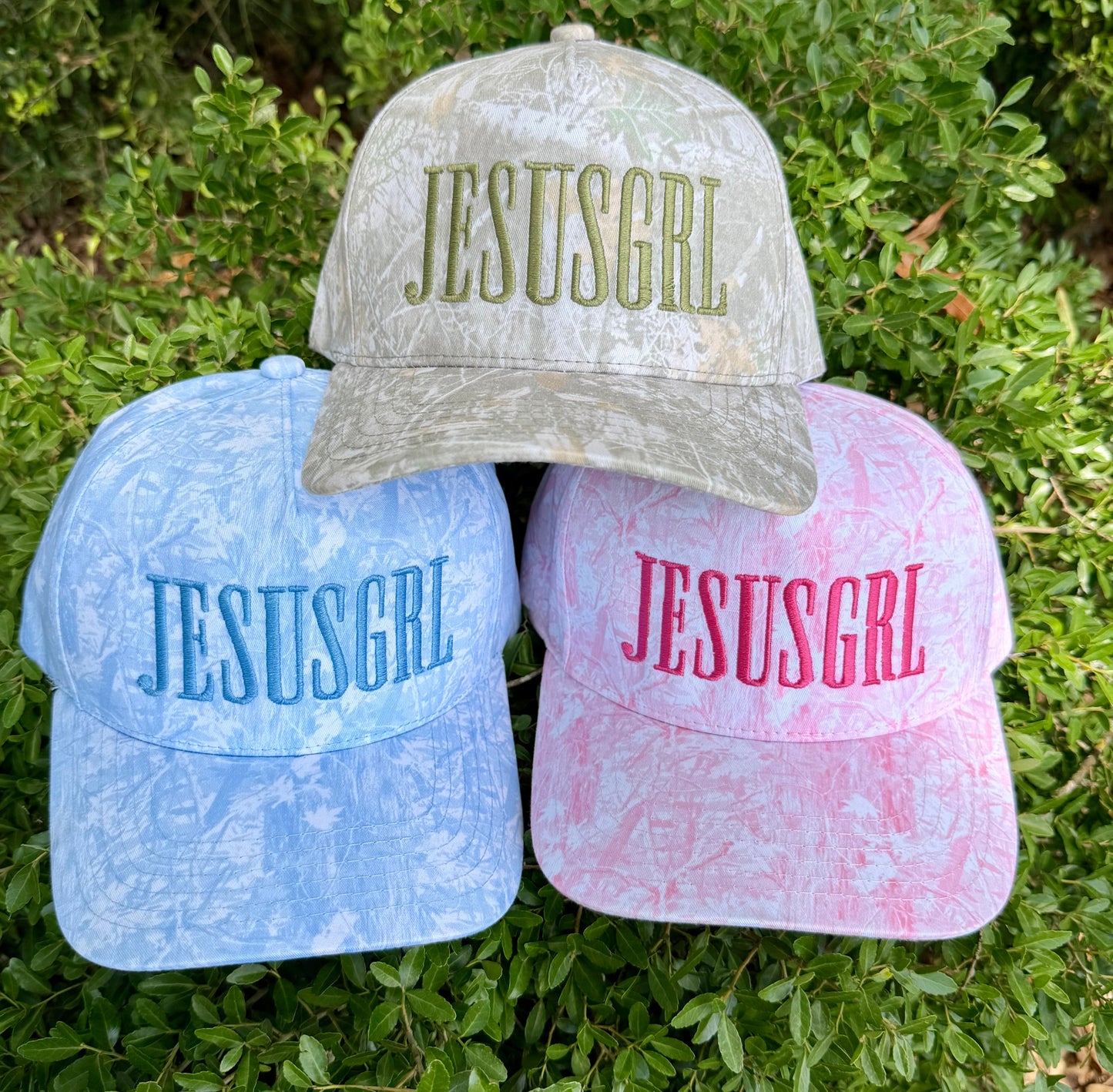 RTS JESUSGRL Camo Hats