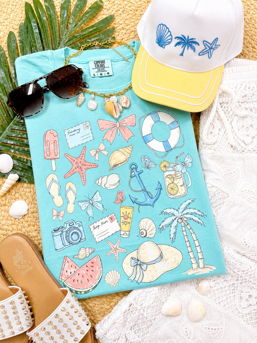 Beachy Icons Tee/Tank