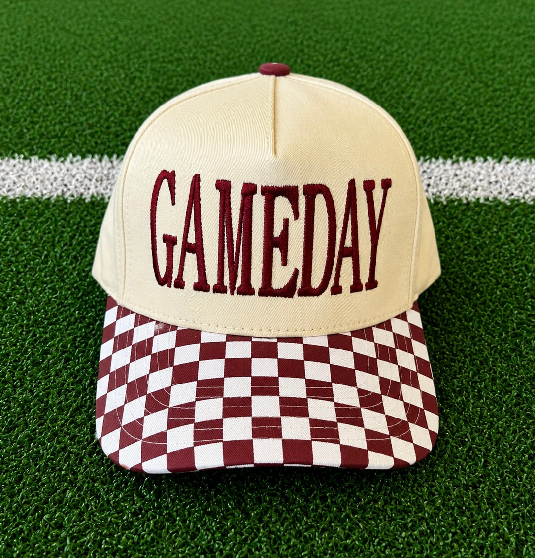 GAMEDAY Checkered Hat