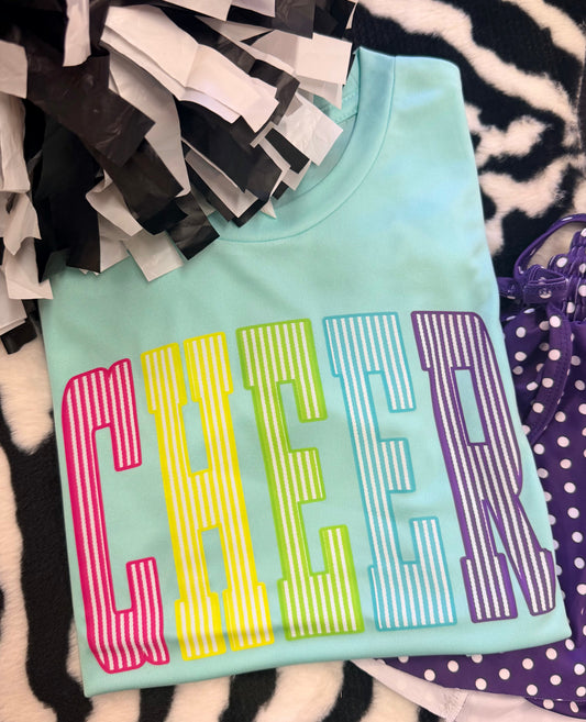 Cheer Stripes Tee