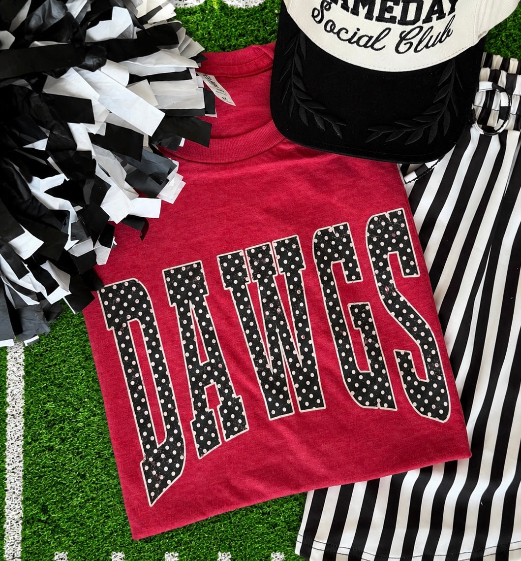 Dawgs Polka Dot Tee