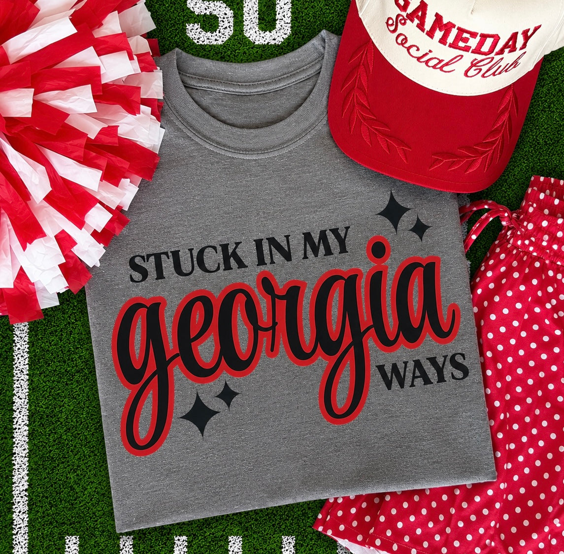 Stuck In My Georgia Ways Tee