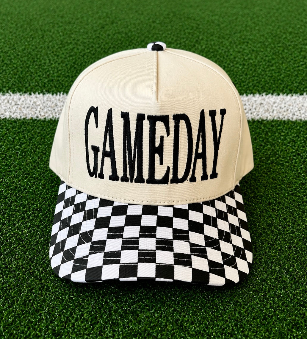 GAMEDAY Checkered Hat