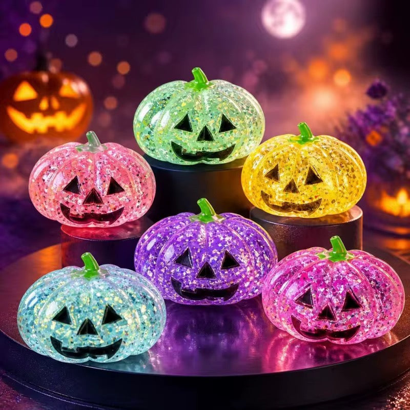 Glitter Pumpkin Squishy *LATE AUGUST SHIPMENT*