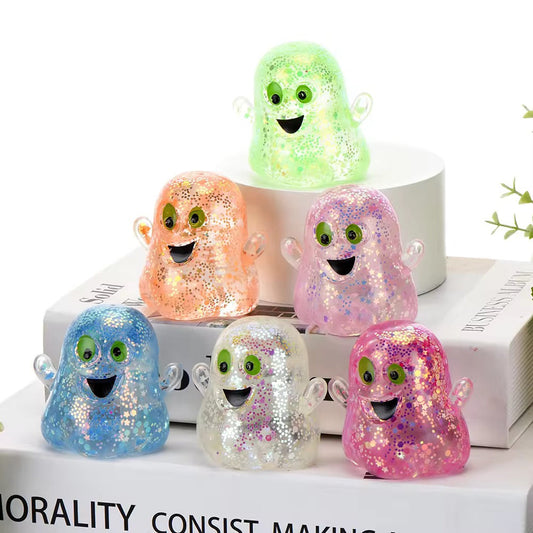 Glitter Ghost Squishy *MID AUGUST SHIPMENT*