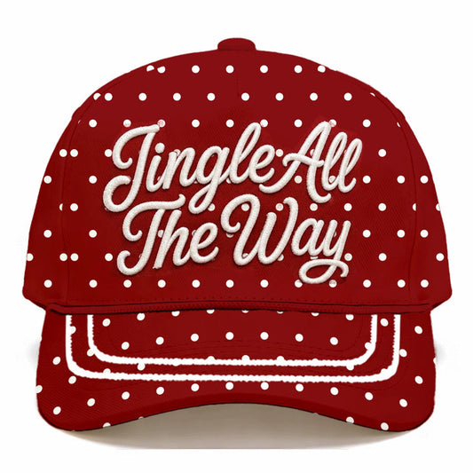 Jingle All The Way Polka Dot Hat