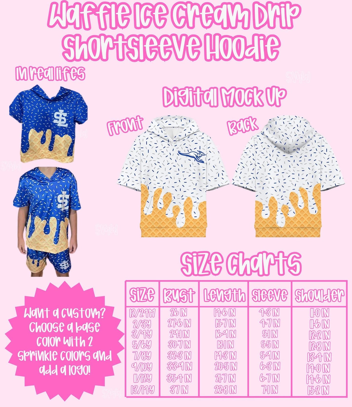 Short Sleeve Hoodies