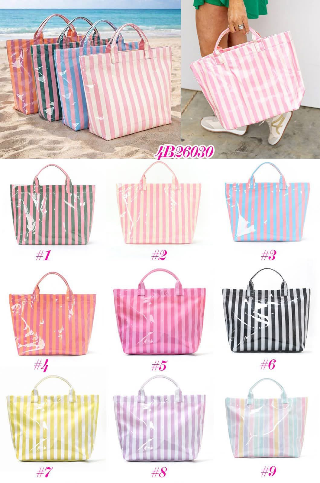 Magnolia Striped Bag