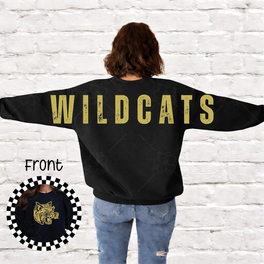 Custom Oversized Vintage Mascot Sweatshirt