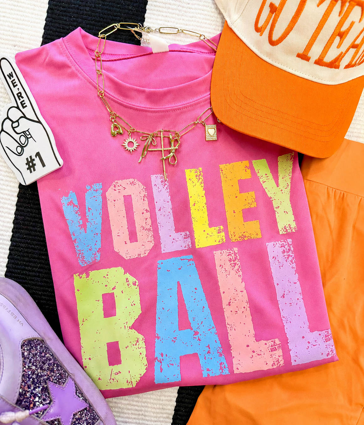 Volleyball Pastel Dri Fit Tee