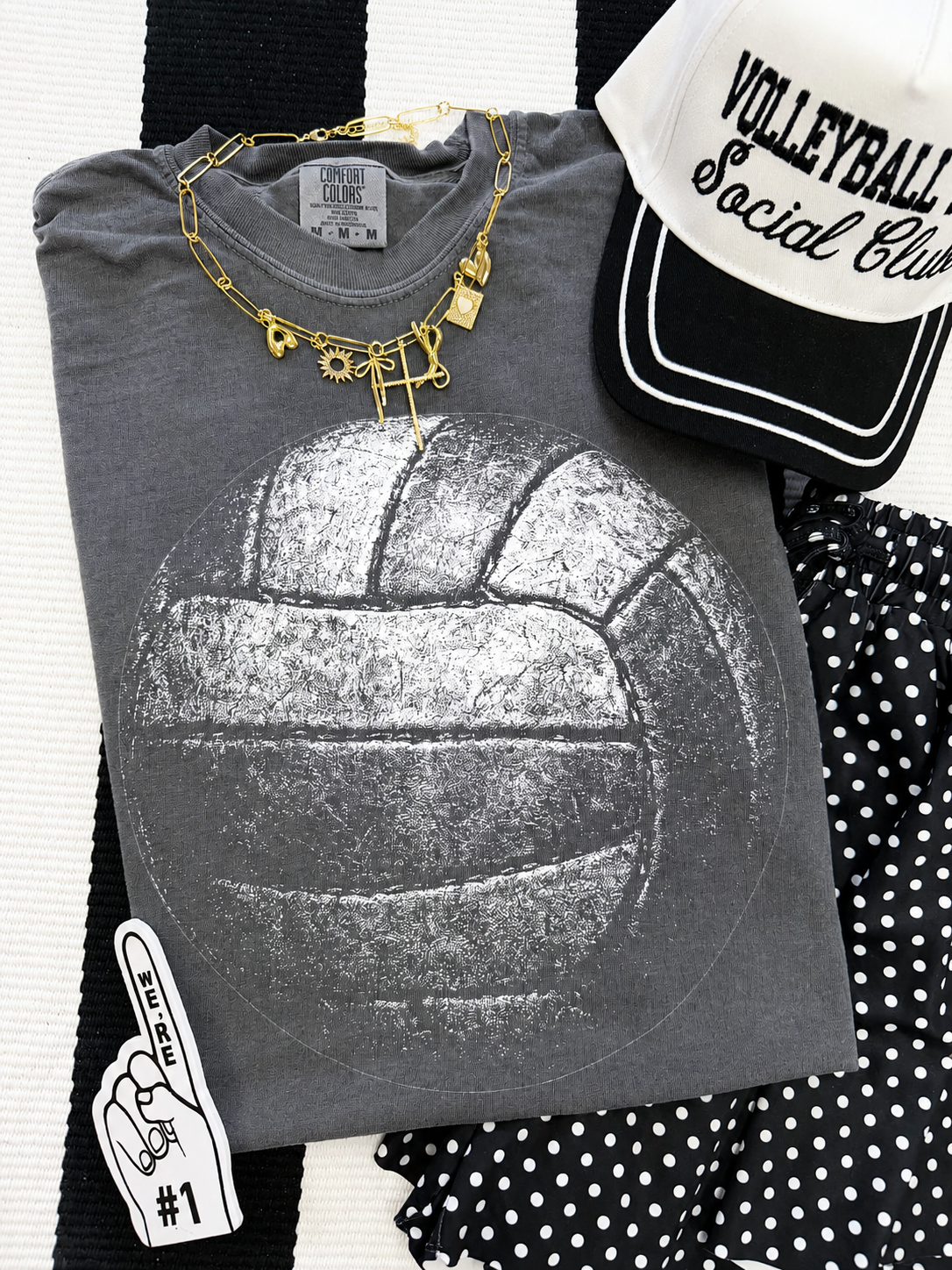 Half Tone Volleyball Tee