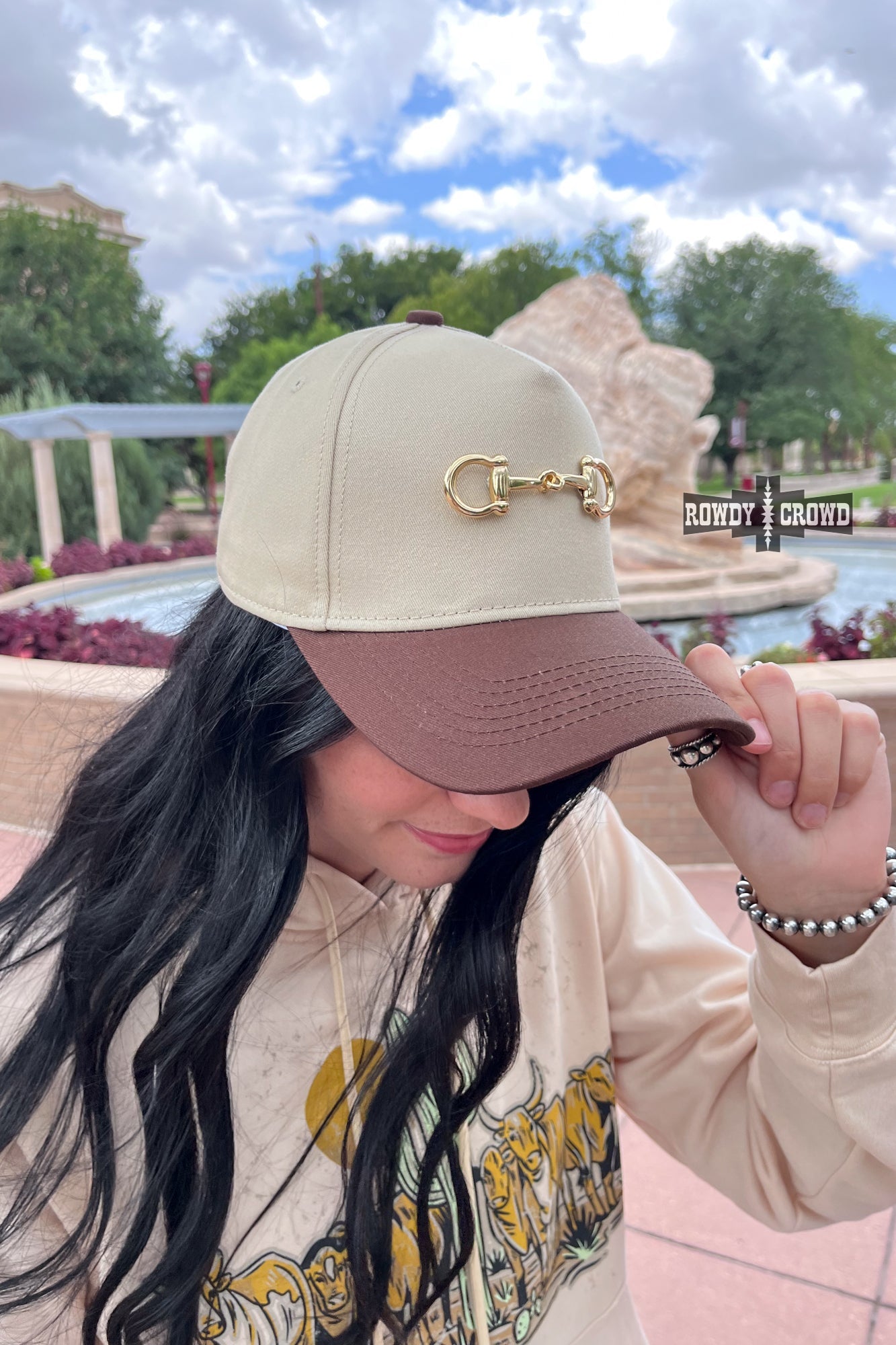 Snaffle Snapback Cap
