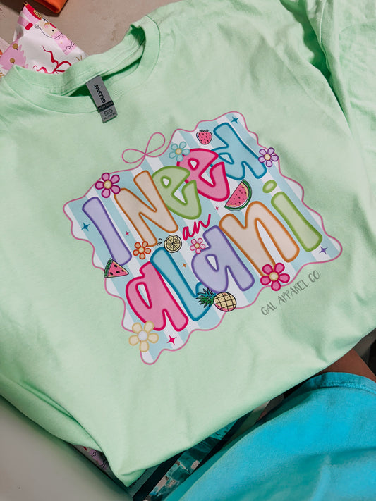 I Need an Alani Graphic Tee | Colorful Summer Graphic Shirt | Trendy Boutique Tee