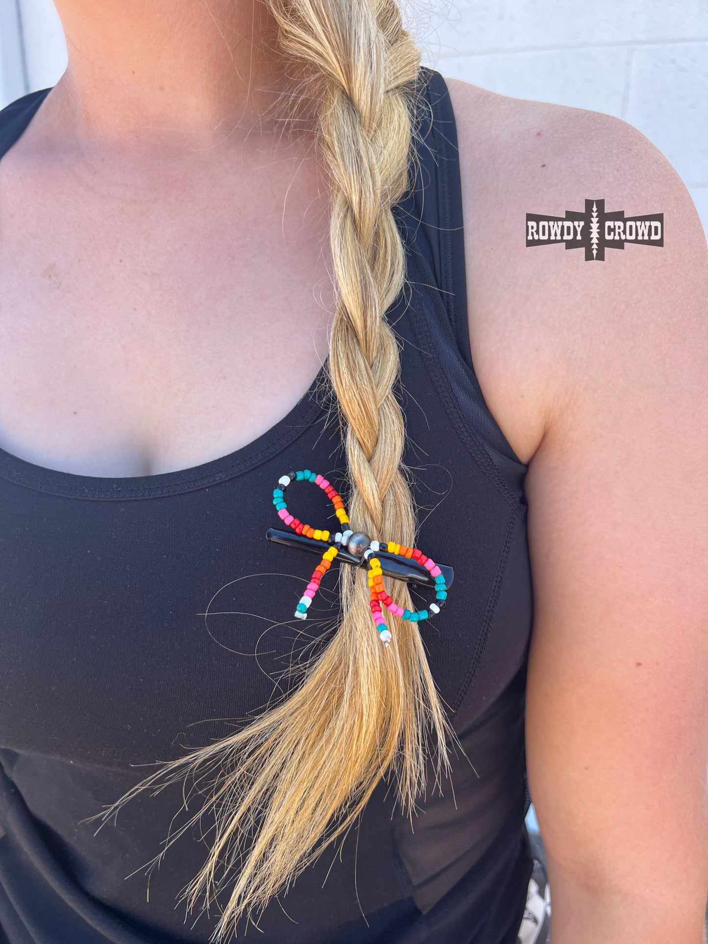 Sunset Bow Hair Clip