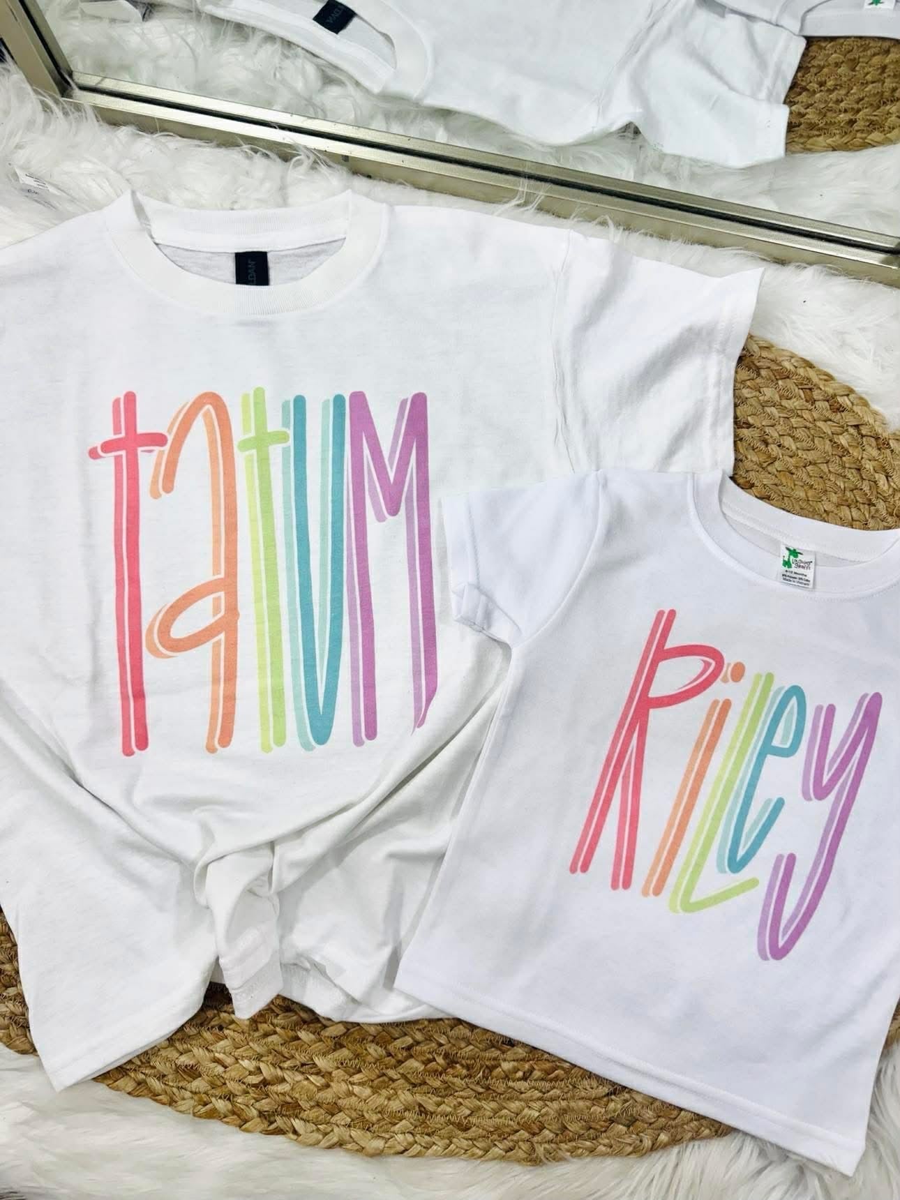 Neon Fun Name Sublimation Tee