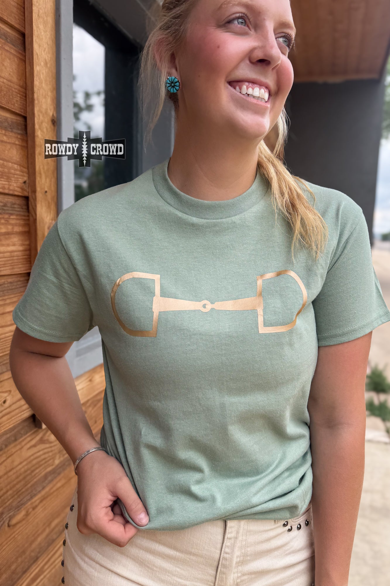 Metallic Bit Tee