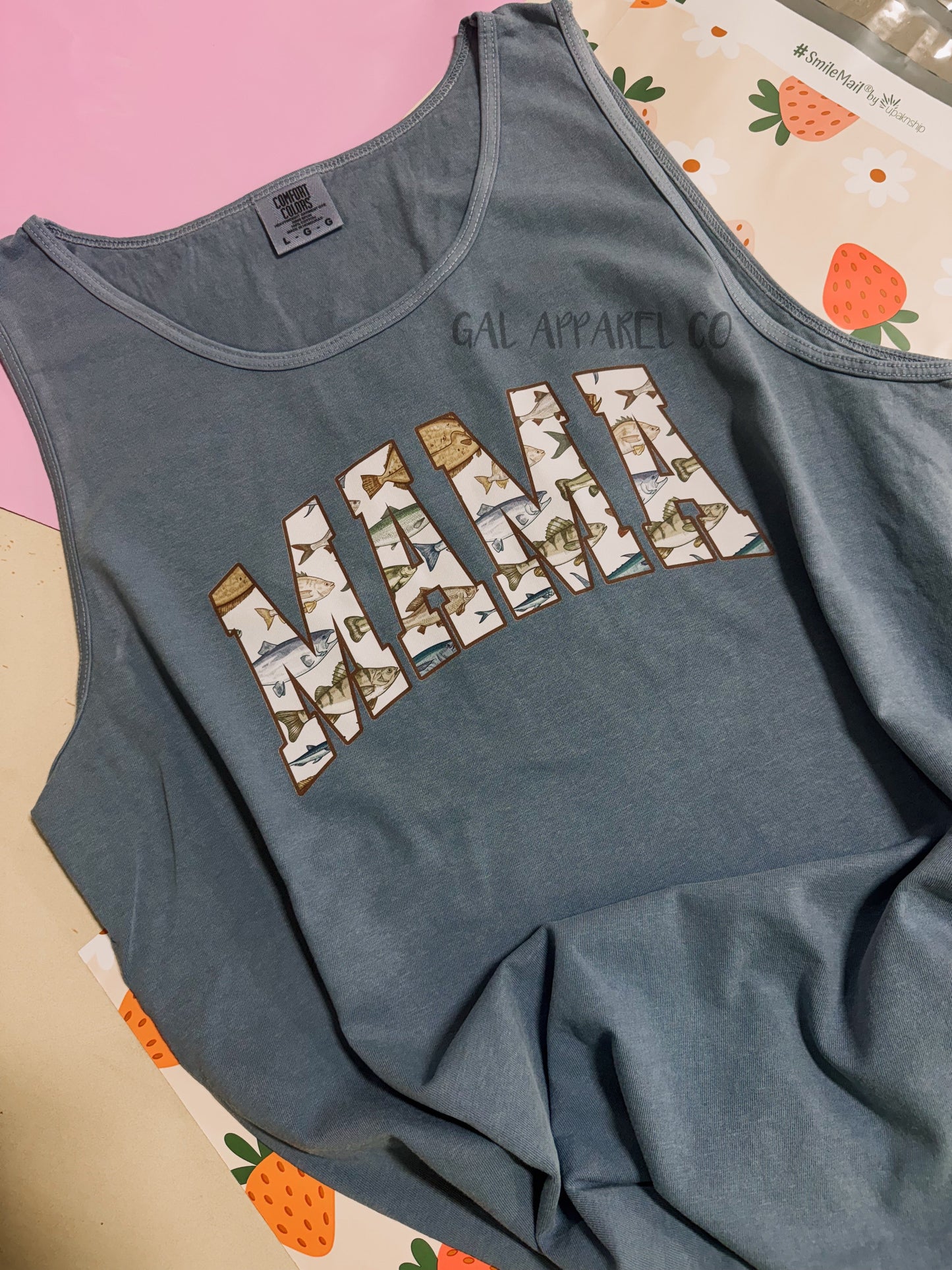 Fishing Mama Graphic Tee | Lake Life Mama Shirt | Matching Mama Tee | Comfort Colors & Tank Top Options | Country Mama Shirt