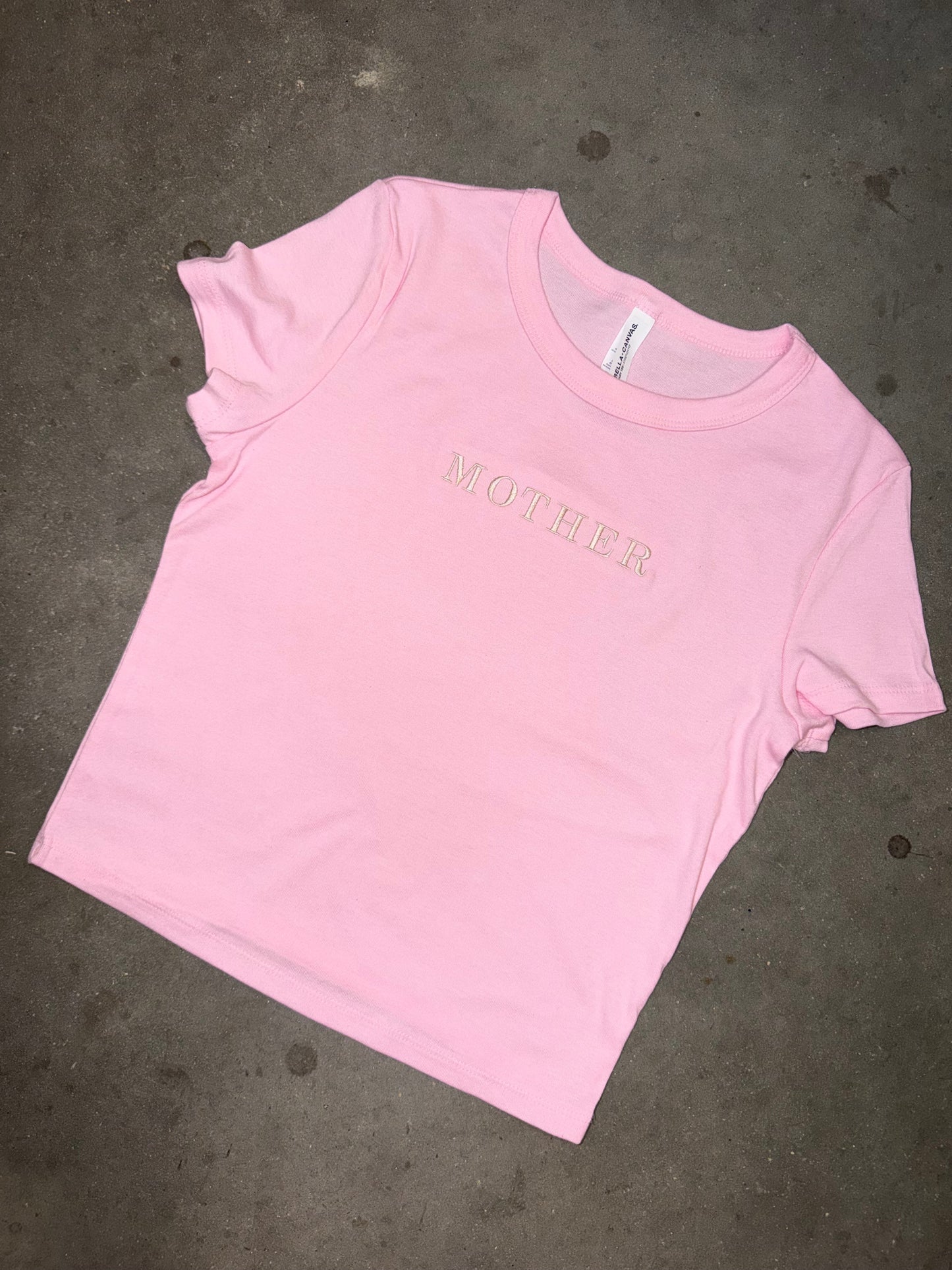 RTS- MOTHER baby crop tee- FINAL SALE