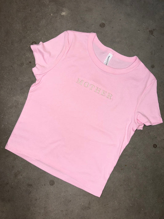 RTS- MOTHER baby crop tee- FINAL SALE